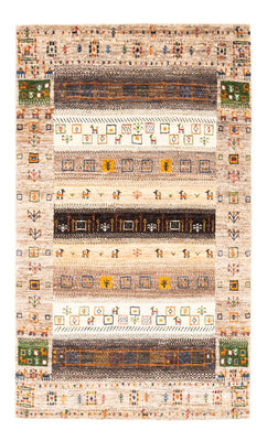 Gabbeh-matta - Loribaft Persian - Kungliga - 135 x 87 cm - flerfärgad