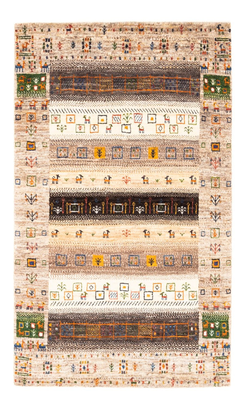 Gabbeh-matta - Loribaft Persian - Kungliga - 135 x 87 cm - flerfärgad