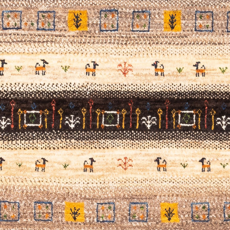 Gabbeh-matta - Loribaft Persian - Kungliga - 135 x 87 cm - flerfärgad