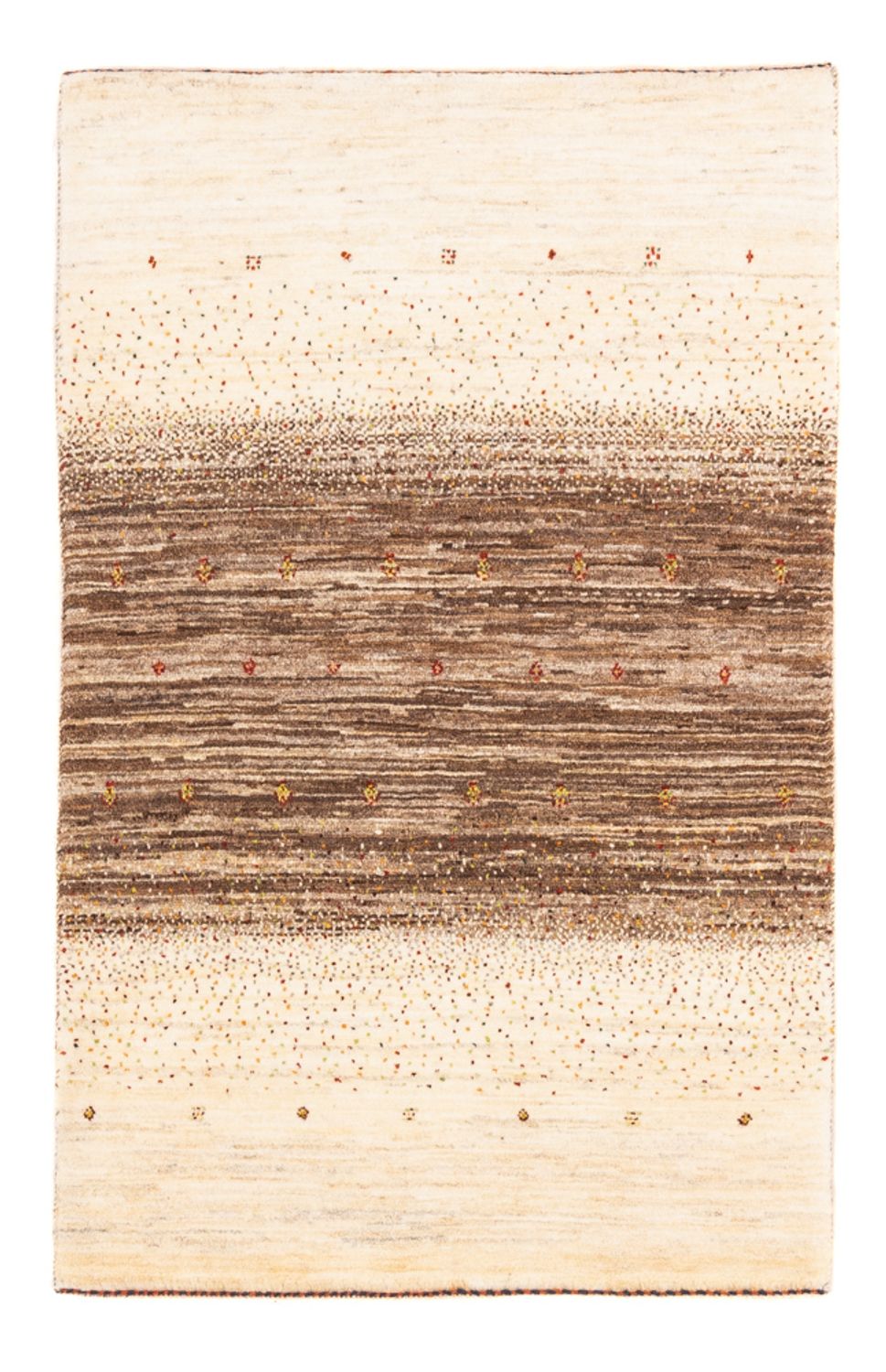 Gabbeh-matta - Loribaft Persian - Kungliga - 121 x 82 cm - grått