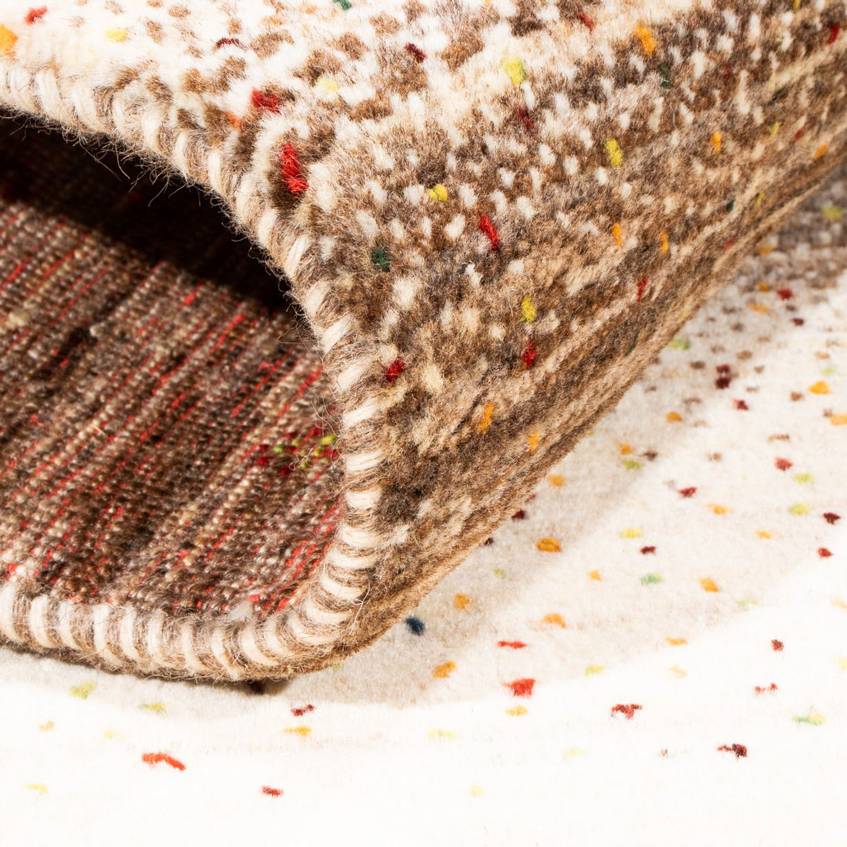 Gabbeh-matta - Loribaft Persian - Kungliga - 121 x 82 cm - grått