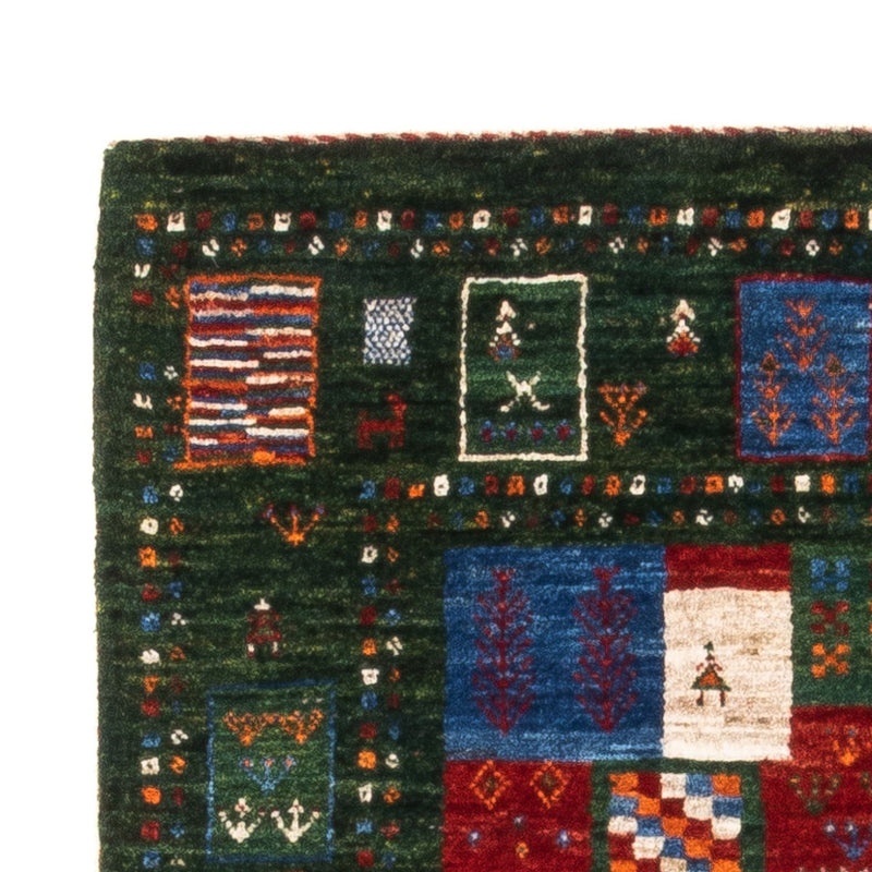 Gabbeh-matta - Loribaft Persian - Kungliga - 126 x 81 cm - flerfärgad