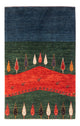 Loribaft Mattan 126x82cm - Perserteppich Wollteppich