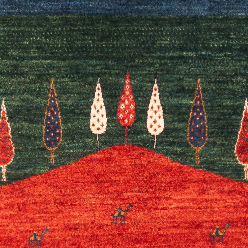 Gabbeh-matta - Loribaft Persian - Kungliga - 126 x 82 cm - flerfärgad