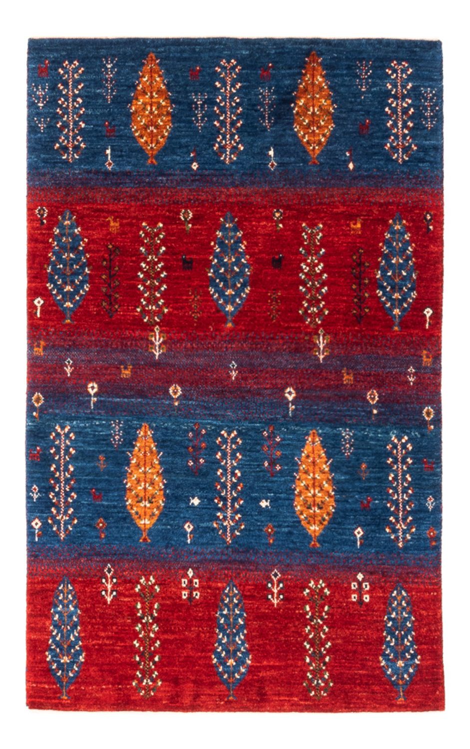 Gabbeh-matta - Loribaft Persian - Kungliga - 130 x 82 cm - flerfärgad