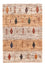Gabbeh-matta - Loribaft Persian - Kungliga - 125 x 85 cm - grått