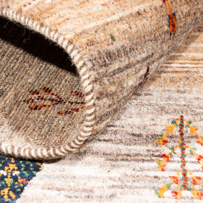 Gabbeh-matta - Loribaft Persian - Kungliga - 125 x 85 cm - grått