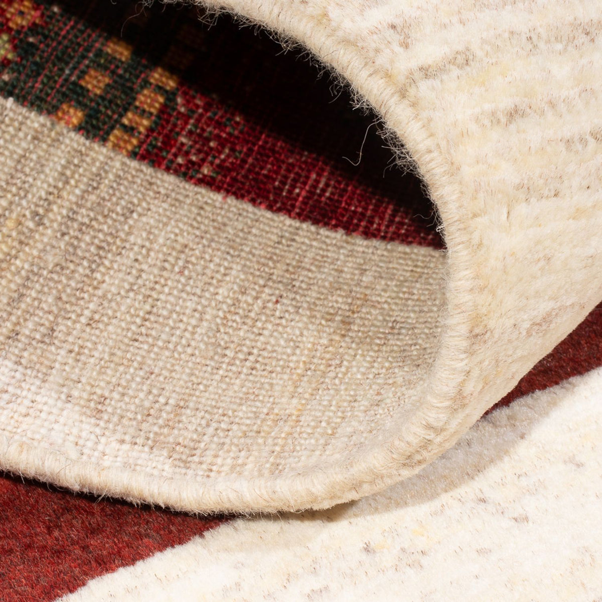 Gabbeh-matta - Loribaft Persian - Kungliga - 130 x 85 cm - flerfärgad