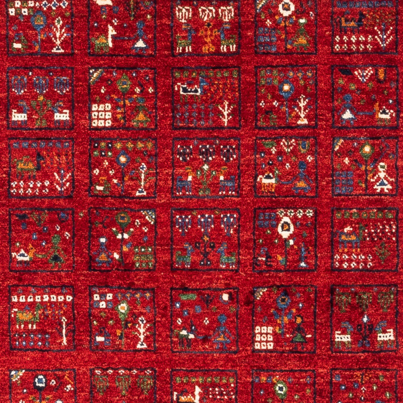 Gabbeh-matta - Loribaft Persian - Kungliga - 124 x 82 cm - flerfärgad