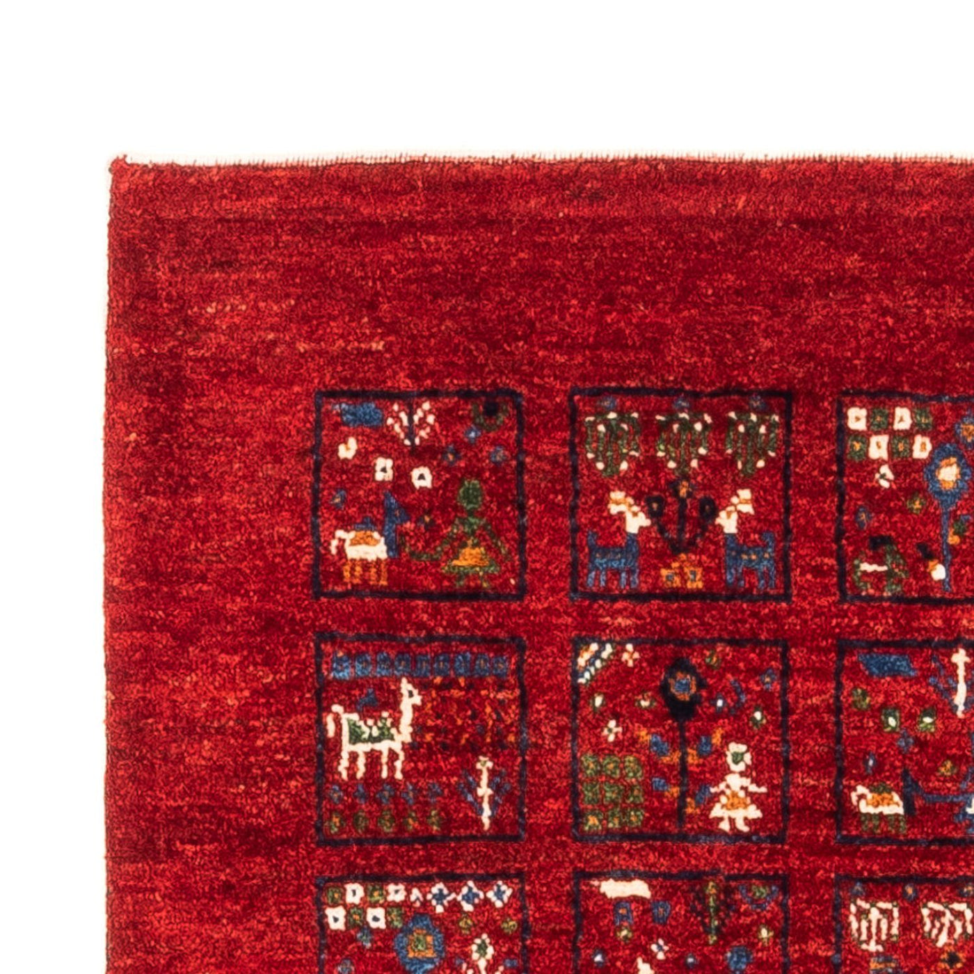 Loribaft Mattan 124x82cm - Perserteppich Wollteppich
