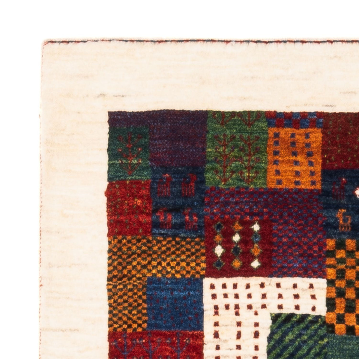Loribaft Mattan 124x85cm - Perserteppich Wollteppich