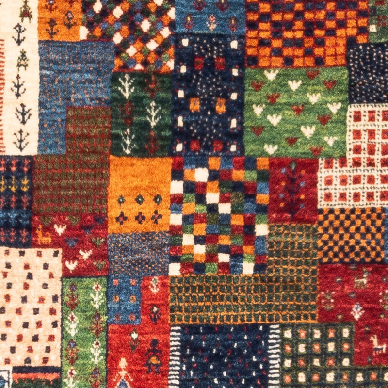 Gabbeh-matta - Loribaft Persian - Kungliga - 129 x 81 cm - flerfärgad