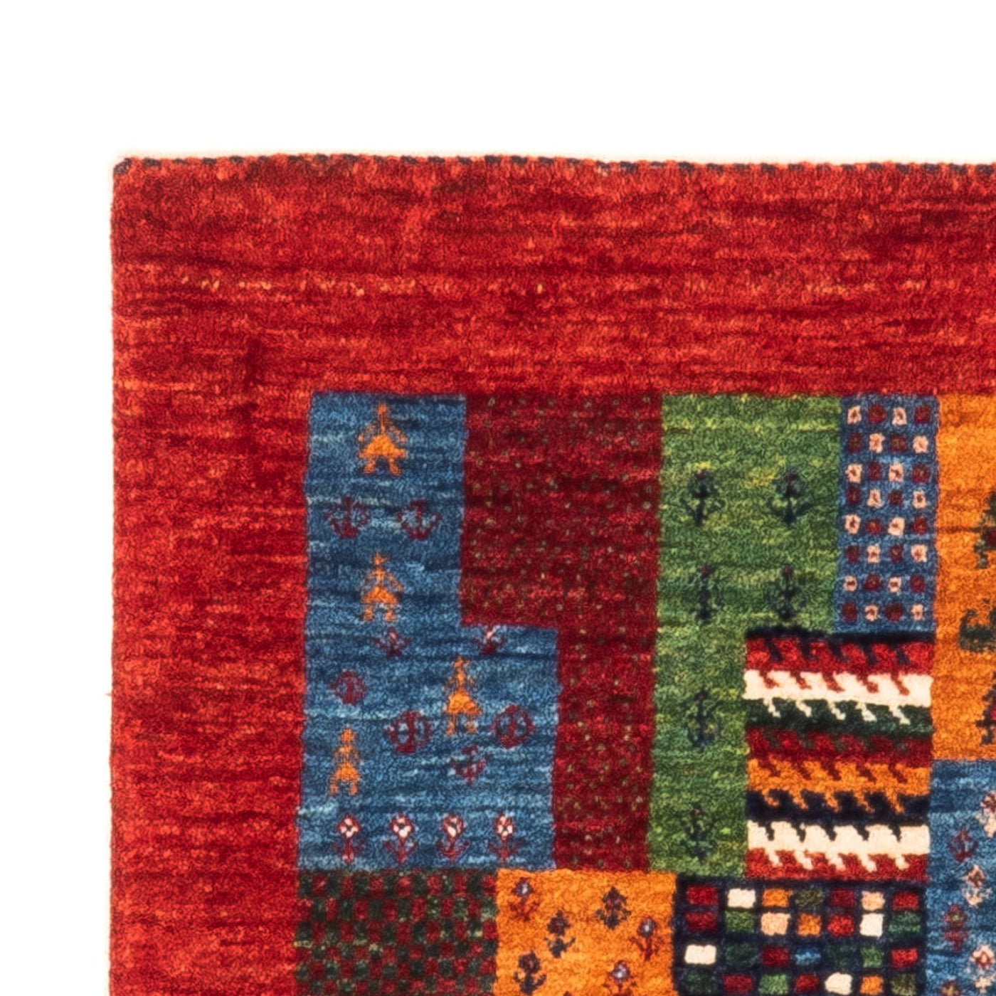 Loribaft Mattan 129x81cm - Perserteppich Wollteppich