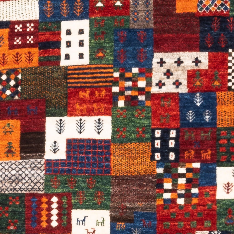 Gabbeh-matta - Loribaft Persian - Kungliga - 128 x 85 cm - flerfärgad