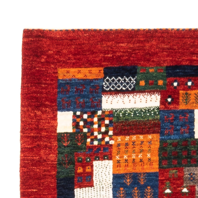 Gabbeh-matta - Loribaft Persian - Kungliga - 128 x 85 cm - flerfärgad