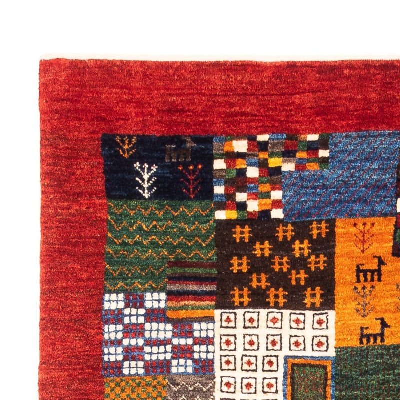 Gabbeh-matta - Loribaft Persian - Kungliga - 146 x 97 cm - flerfärgad