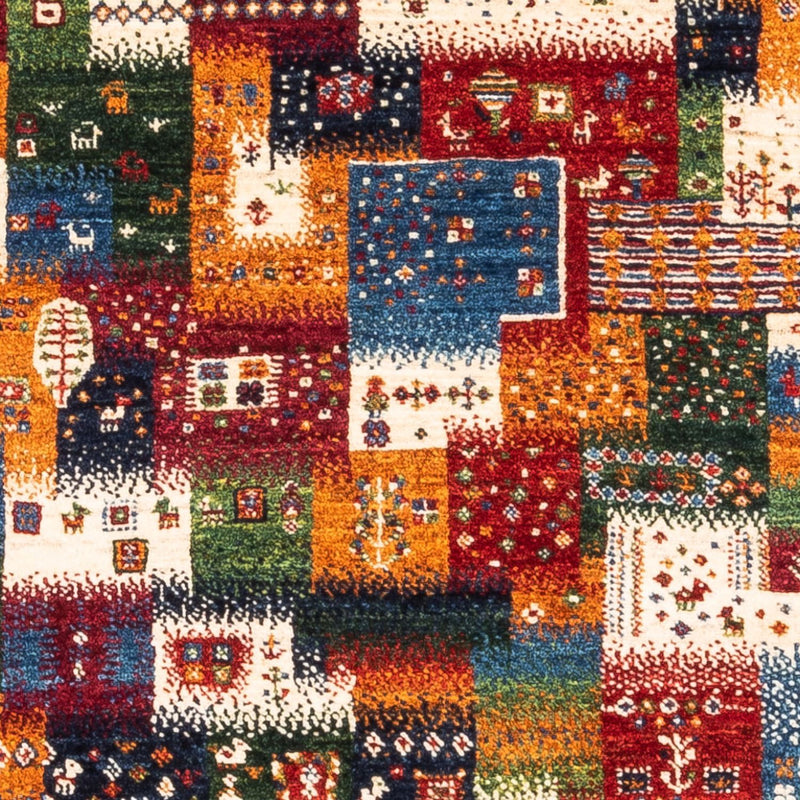 Gabbeh-matta - Loribaft Persian - Kungliga - 123 x 89 cm - flerfärgad