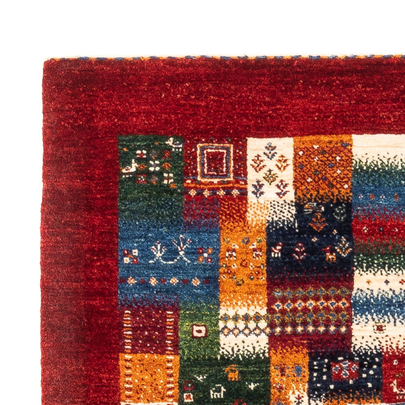 Loribaft Mattan 123x89cm - Perserteppich Wollteppich