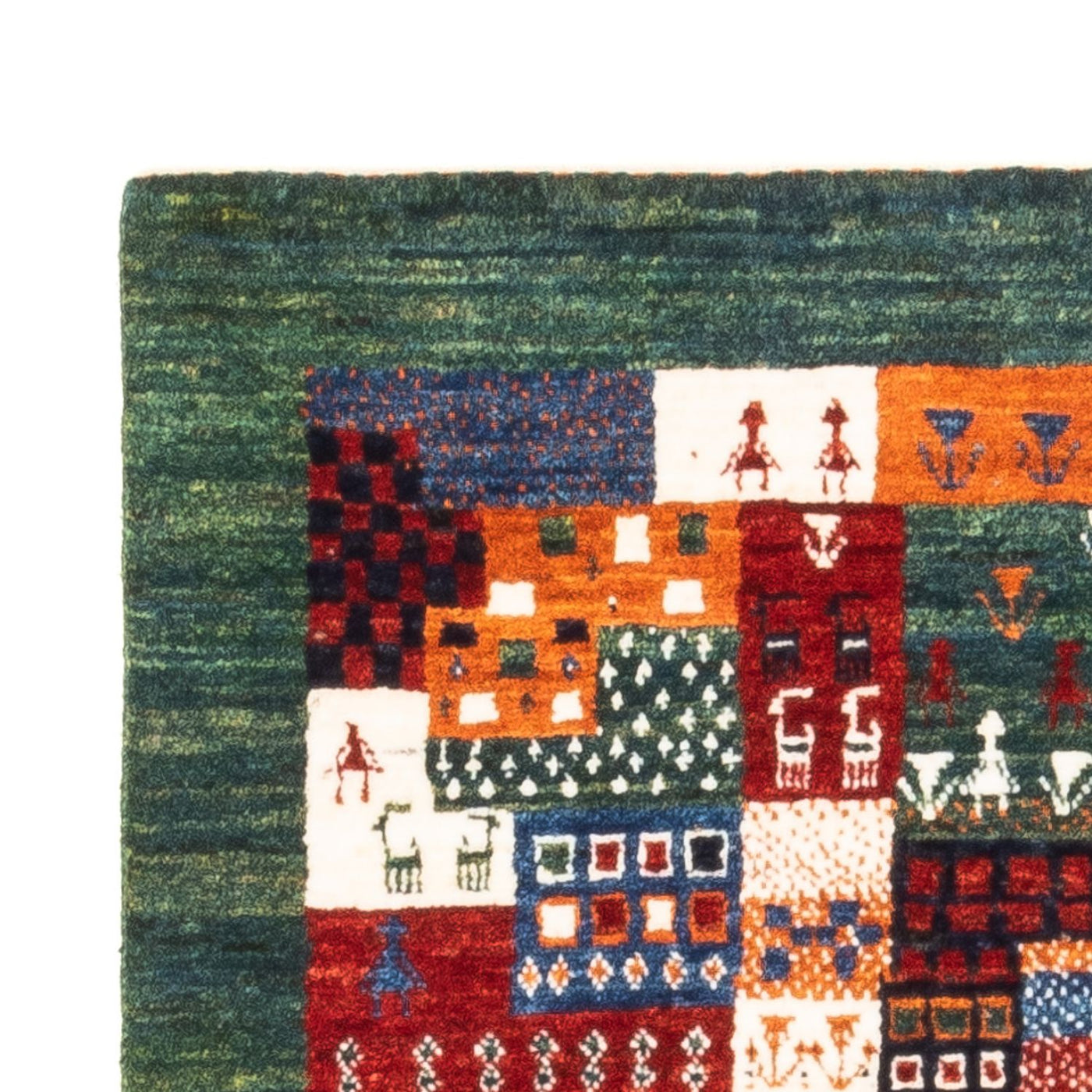 Loribaft Mattan 125x83cm - Perserteppich Wollteppich
