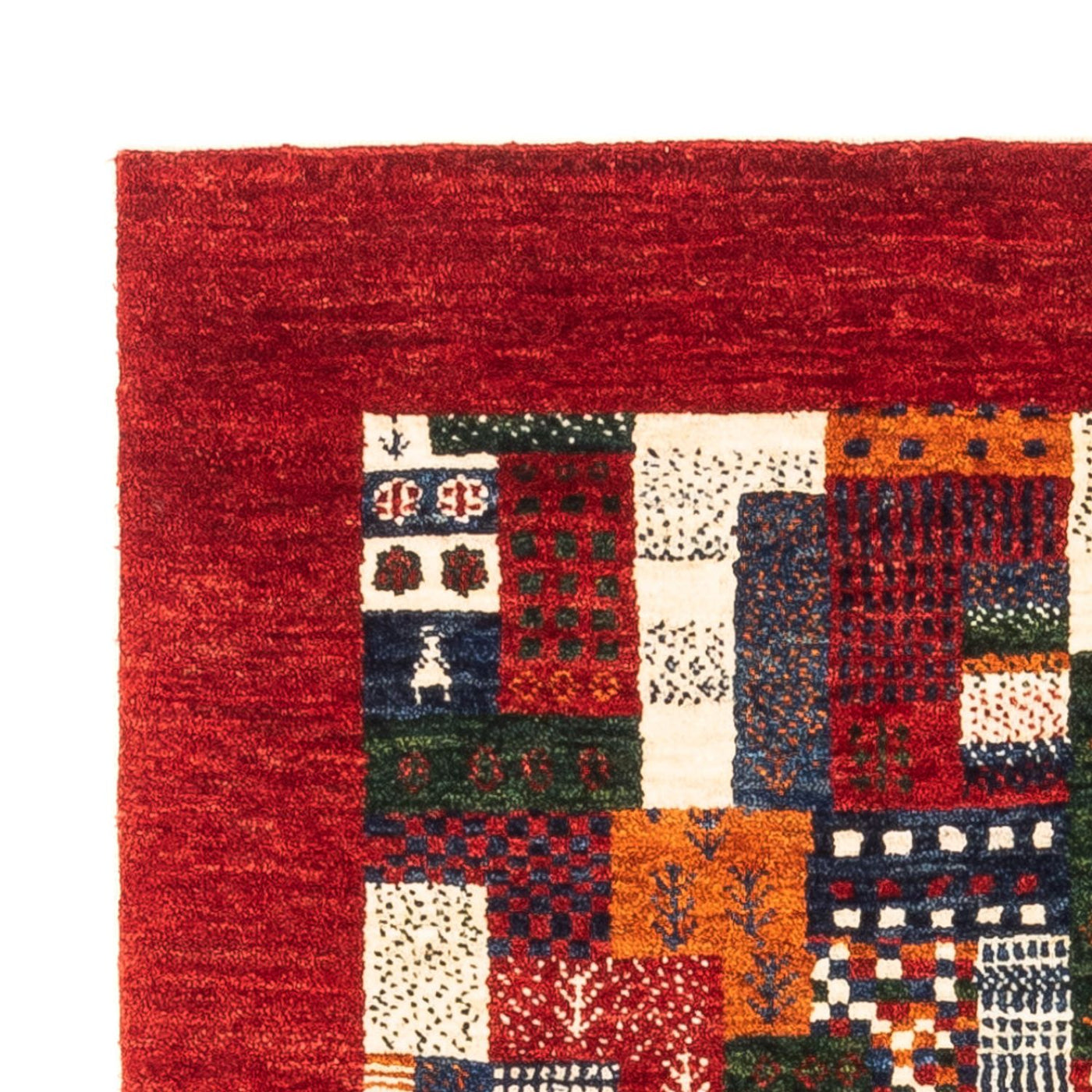 Loribaft Mattan 120x80cm - Perserteppich Wollteppich
