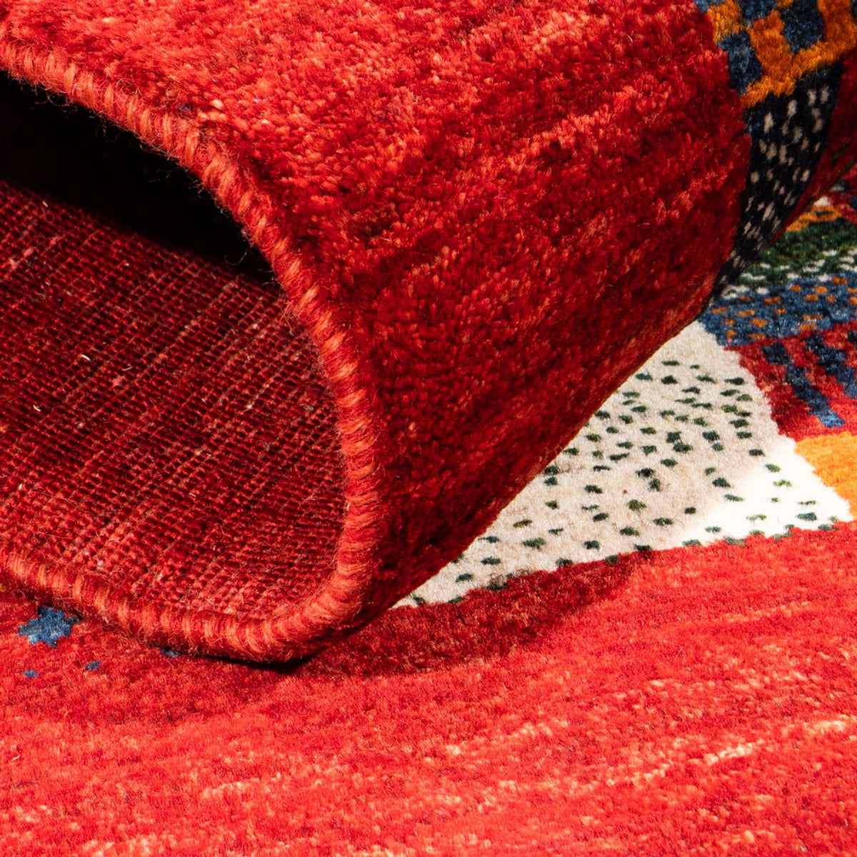 Gabbeh-matta - Loribaft Persian - Kungliga - 120 x 80 cm - flerfärgad