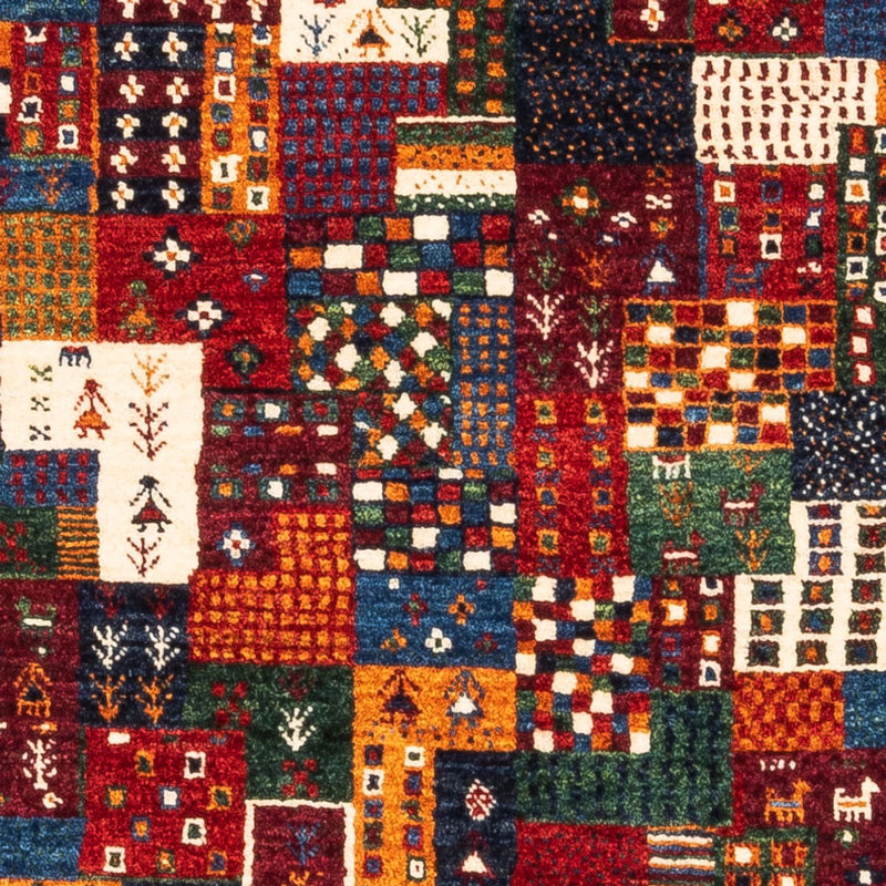 Gabbeh-matta - Loribaft Persian - Kungliga - 122 x 84 cm - flerfärgad