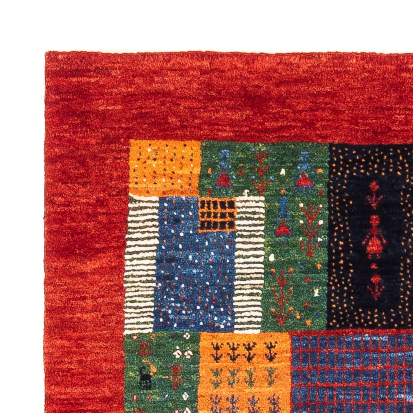 Loribaft Mattan 118x84cm - Perserteppich Wollteppich