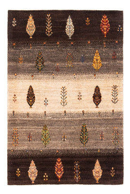 Gabbeh-matta - Loribaft Persian - Kungliga - 125 x 88 cm - grått