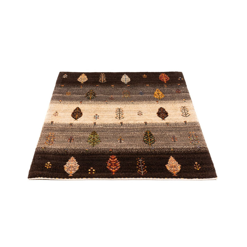 Gabbeh-matta - Loribaft Persian - Kungliga - 125 x 88 cm - grått