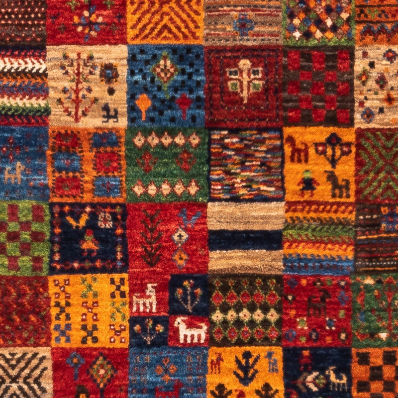 Gabbeh-matta - Loribaft Persian - Kungliga - 124 x 80 cm - flerfärgad