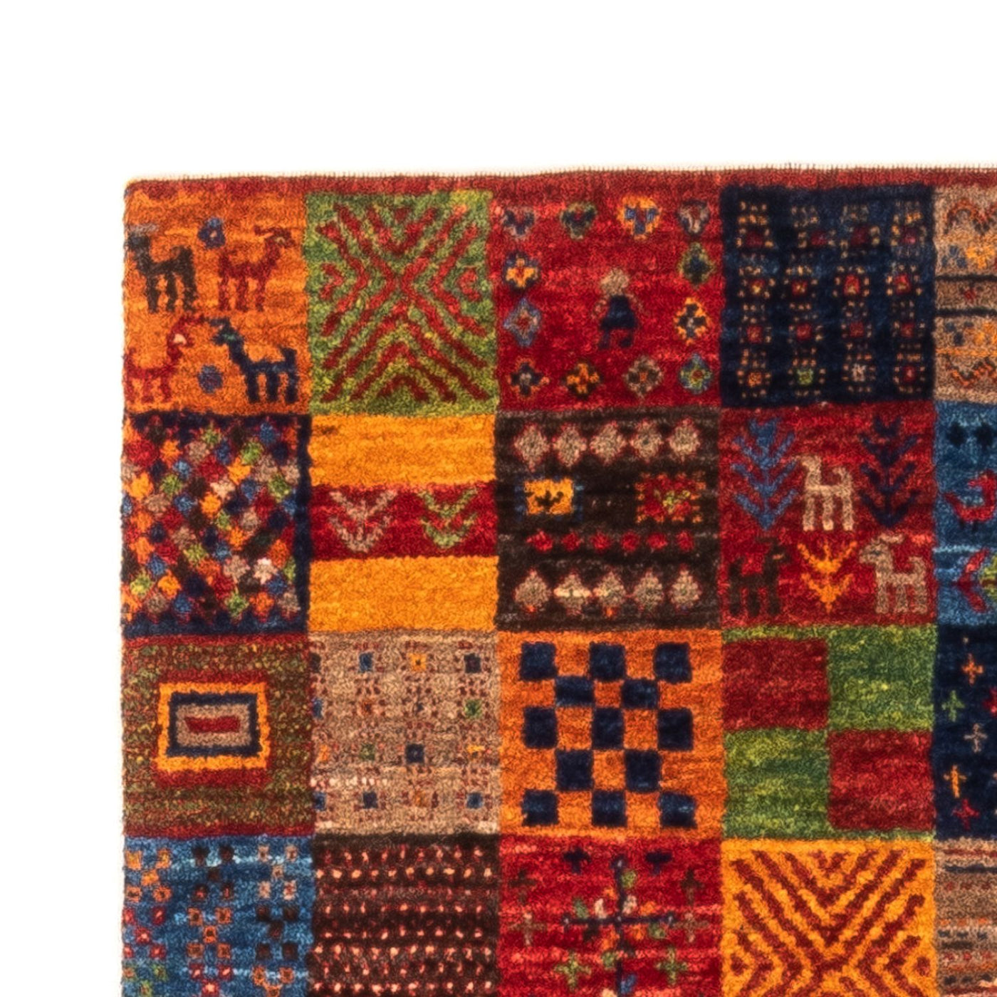 Loribaft Mattan 124x80cm - Perserteppich Wollteppich