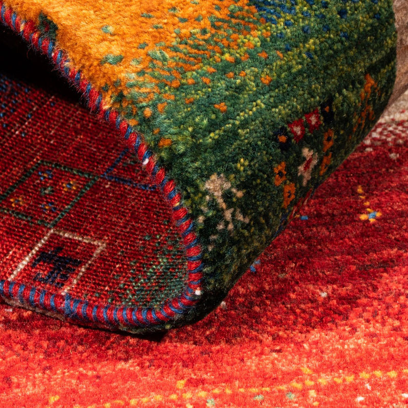 Gabbeh-matta - Loribaft Persian - Kungliga - 136 x 85 cm - flerfärgad