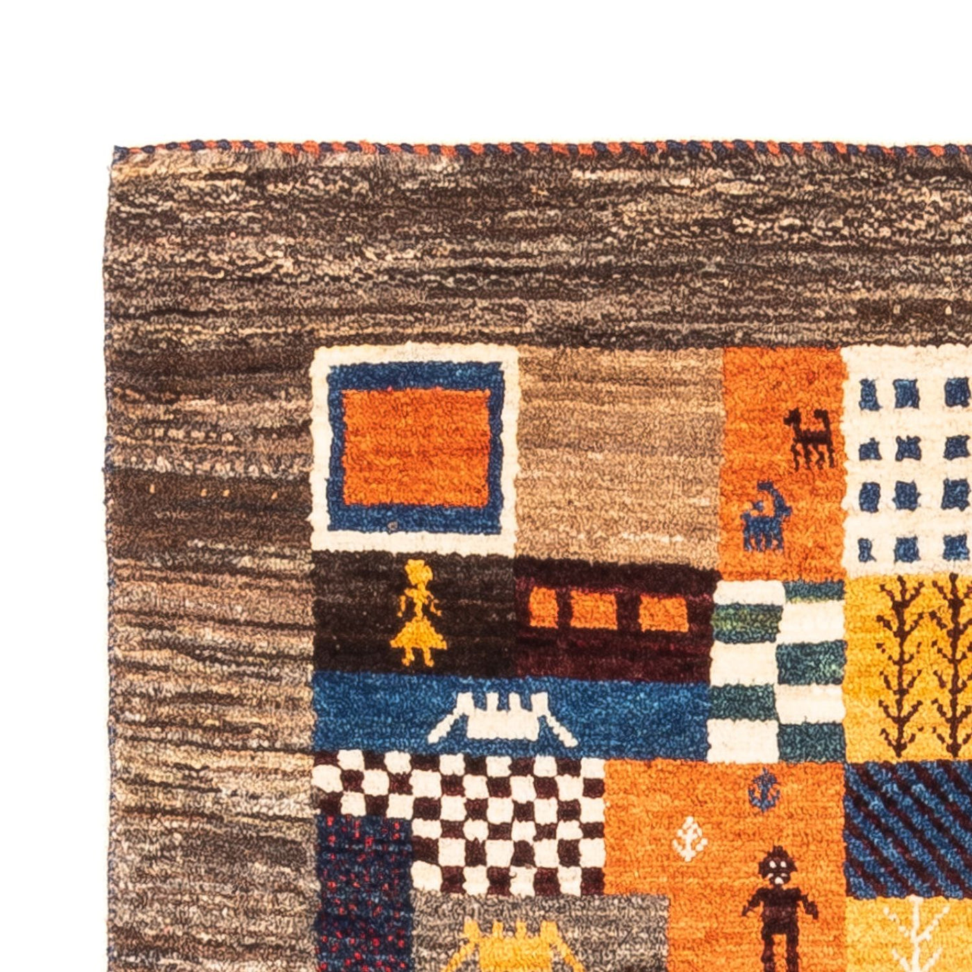 Loribaft Mattan 120x83cm - Perserteppich Wollteppich
