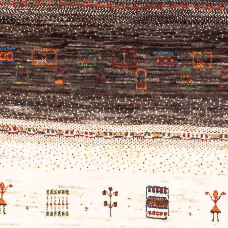 Gabbeh-matta - Loribaft Persian - Kungliga - 137 x 85 cm - brun