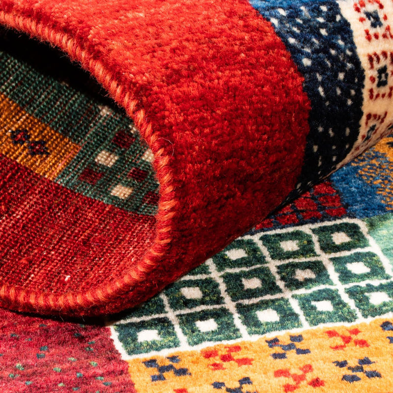 Gabbeh-matta - Loribaft Persian - Kungliga - 130 x 86 cm - flerfärgad