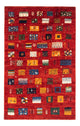 Loribaft Mattan 130x85cm - Perserteppich Wollteppich