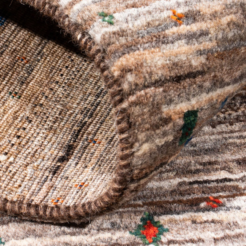 Gabbeh-matta - Loribaft Persian - Kungliga - 134 x 84 cm - grått