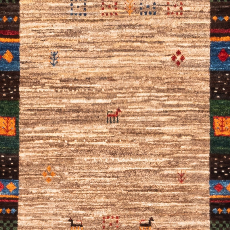 Gabbeh-matta - Loribaft Persian - Kungliga - 140 x 86 cm - flerfärgad