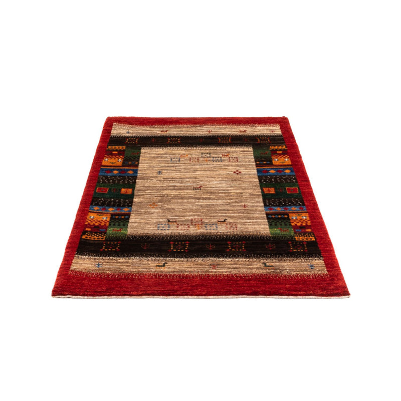 Gabbeh-matta - Loribaft Persian - Kungliga - 140 x 86 cm - flerfärgad