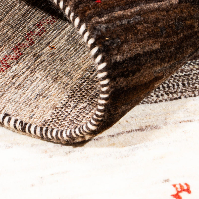 Gabbeh-matta - Loribaft Persian - Kungliga - 134 x 84 cm - flerfärgad