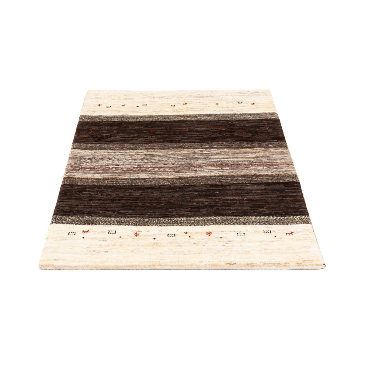 Gabbeh-matta - Loribaft Persian - Kungliga - 134 x 84 cm - flerfärgad