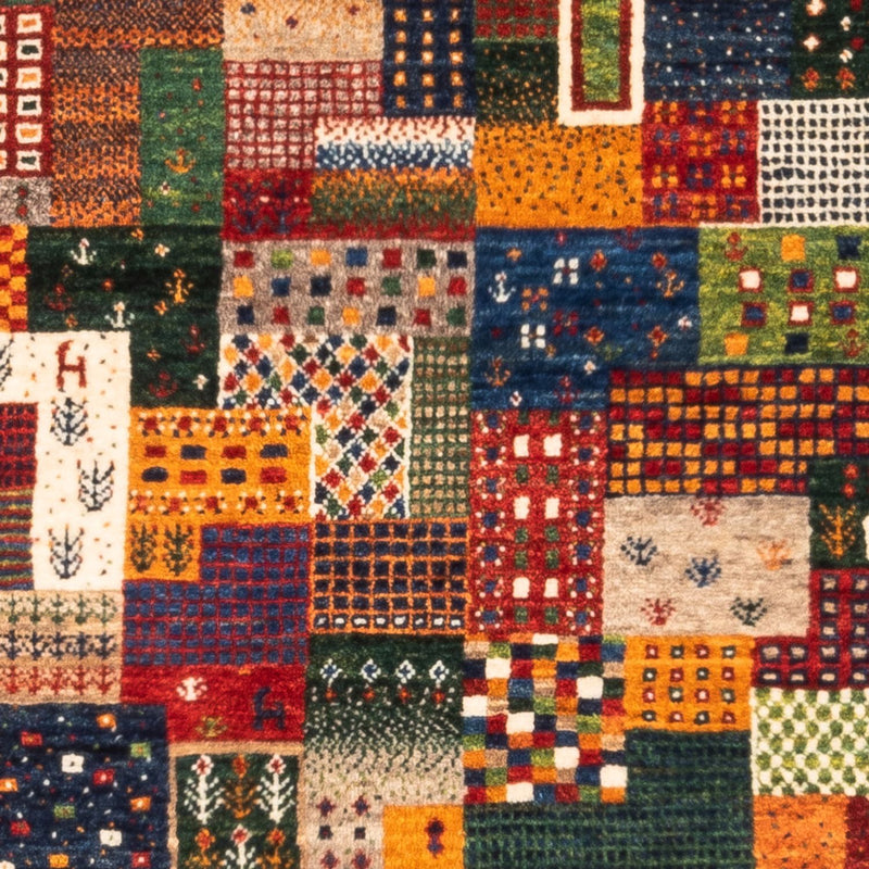 Gabbeh-matta - Loribaft Persian - Kungliga - 130 x 86 cm - flerfärgad