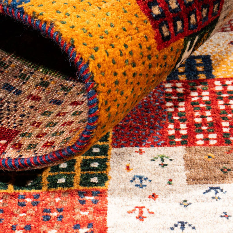 Gabbeh-matta - Loribaft Persian - Kungliga - 130 x 86 cm - flerfärgad