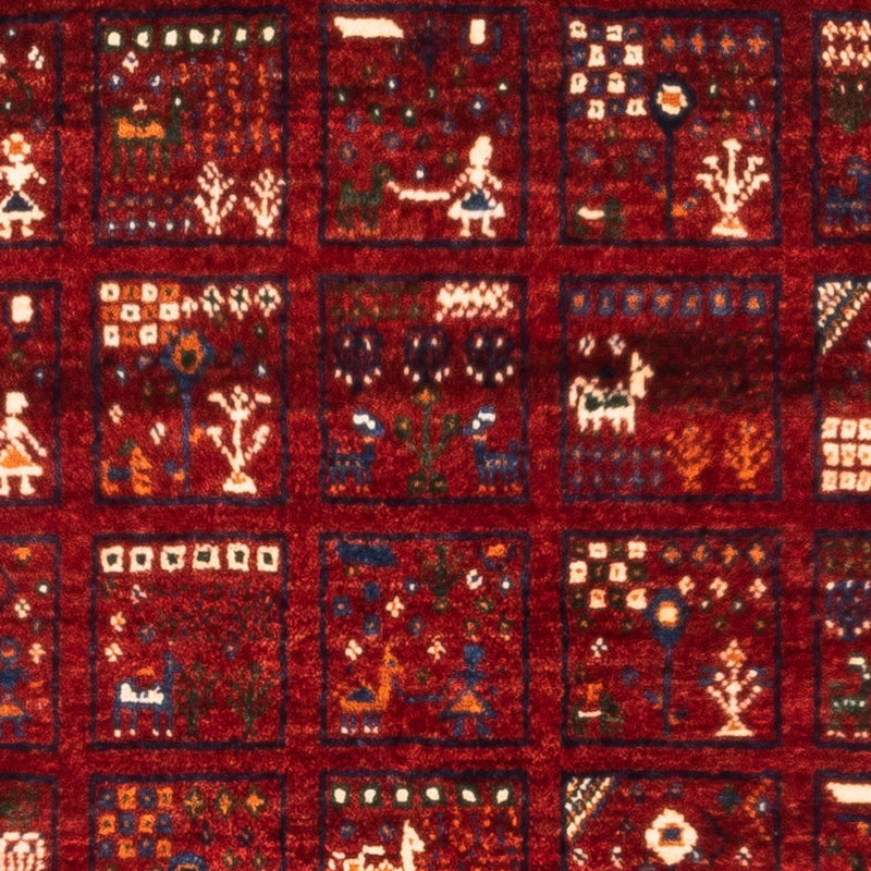 Gabbeh-matta - Loribaft Persian - Kungliga - 133 x 83 cm - flerfärgad