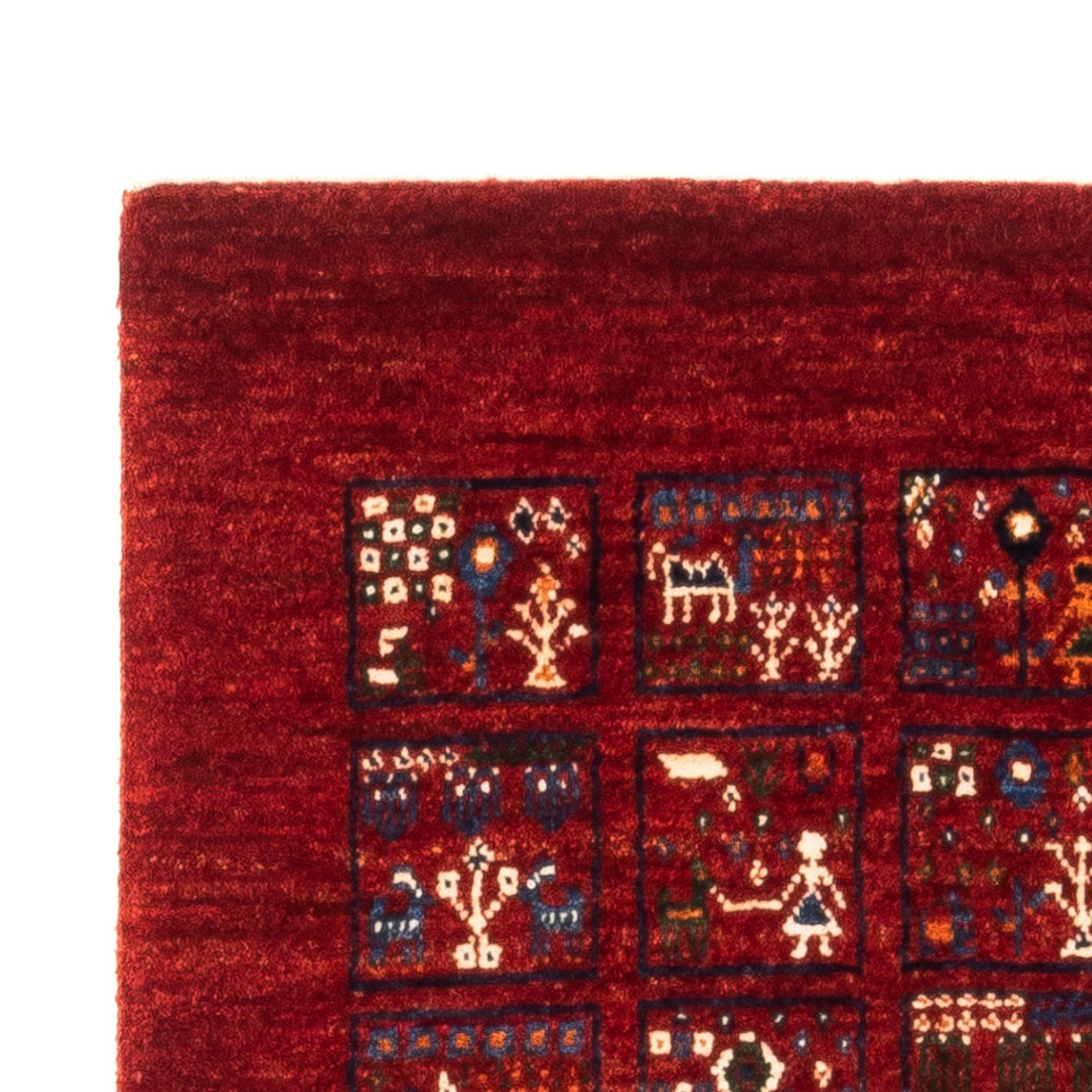 Loribaft Mattan 133x83cm - Perserteppich Wollteppich