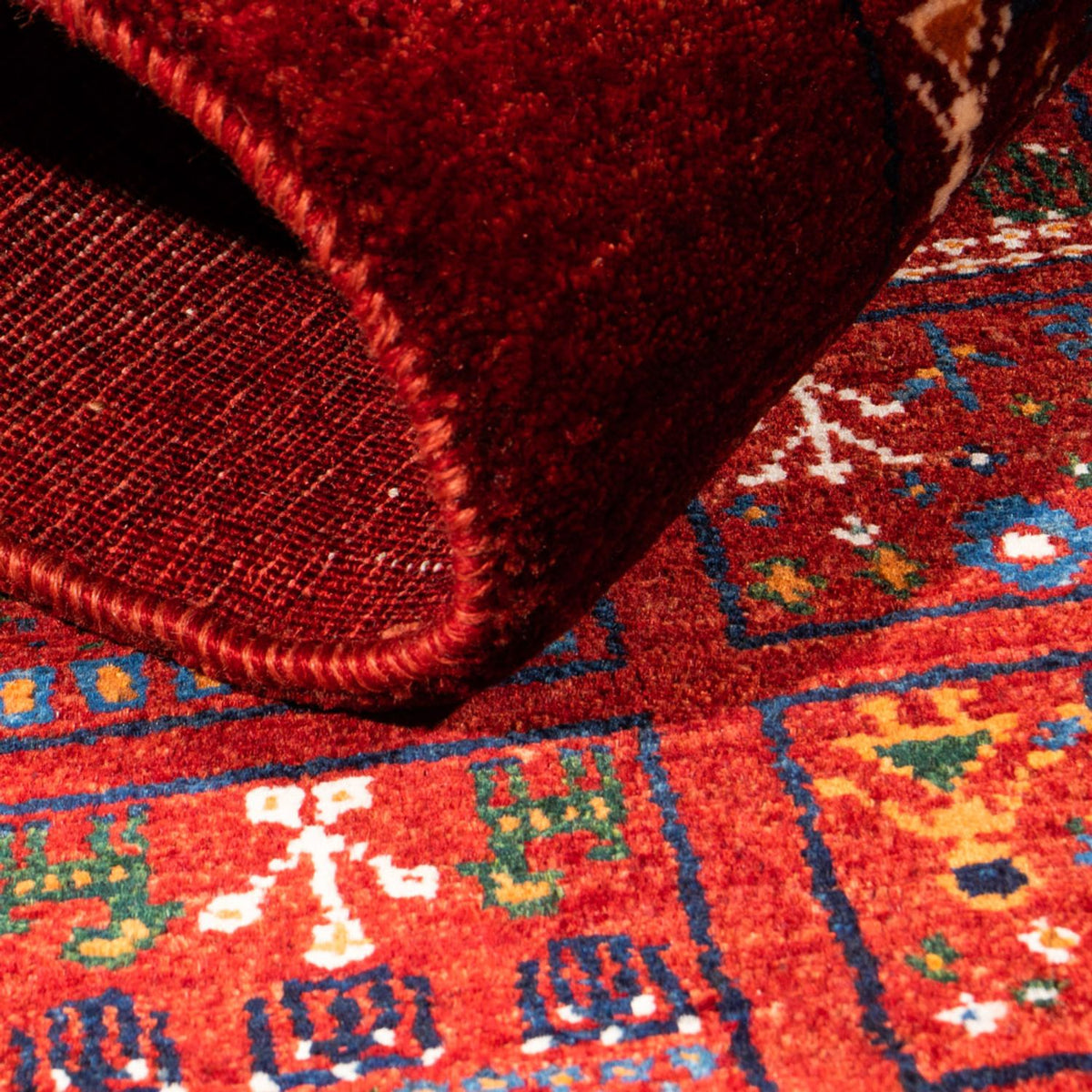 Gabbeh-matta - Loribaft Persian - Kungliga - 133 x 83 cm - flerfärgad