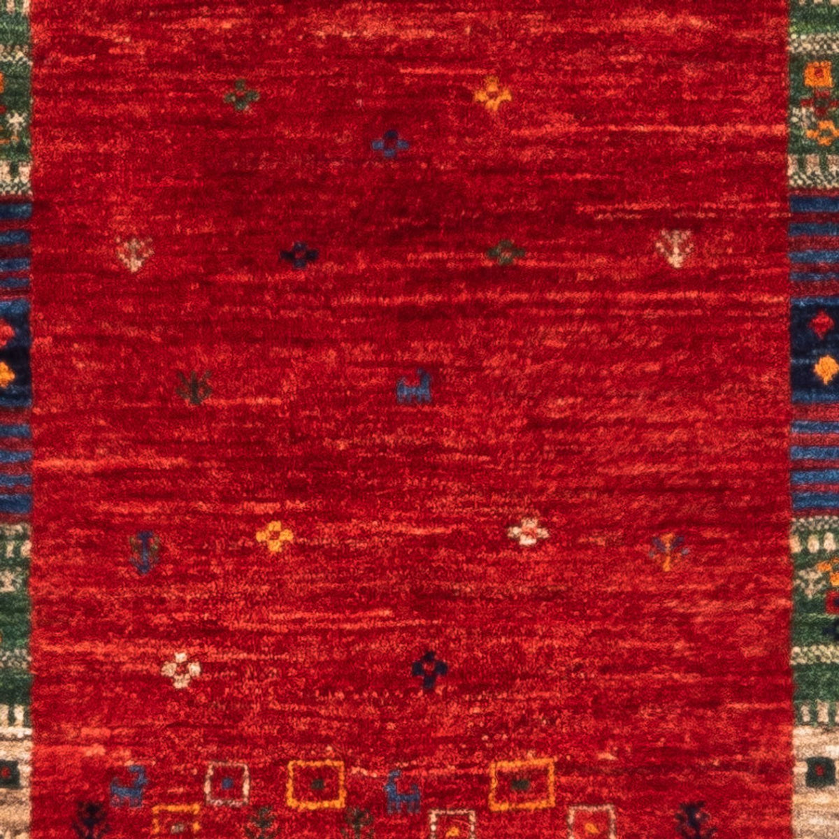 Gabbeh-matta - Loribaft Persian - Kungliga - 128 x 83 cm - flerfärgad