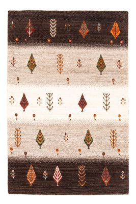 Gabbeh-matta - Loribaft Persian - Kungliga - 126 x 84 cm - grått