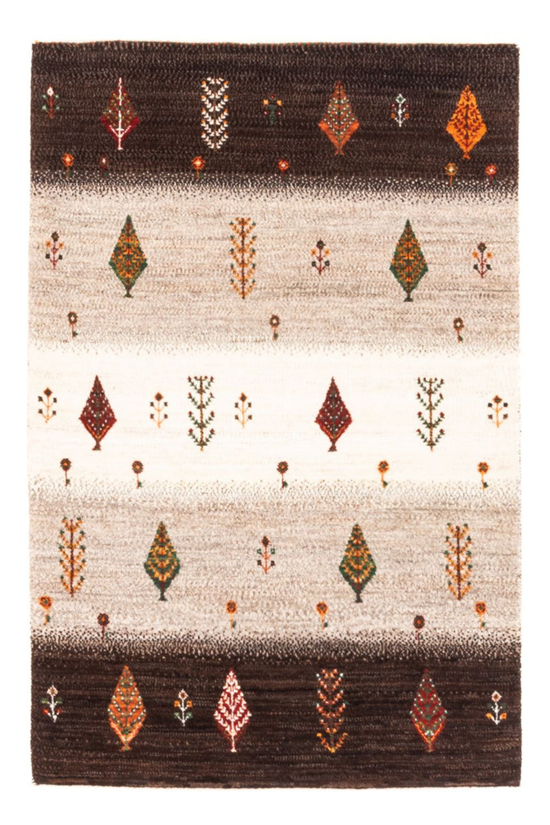 Gabbeh-matta - Loribaft Persian - Kungliga - 126 x 84 cm - grått