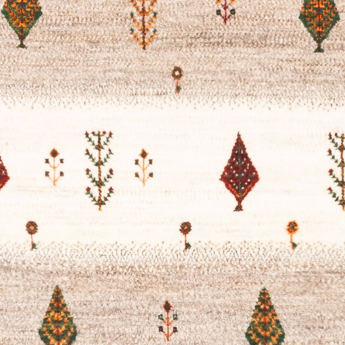 Gabbeh-matta - Loribaft Persian - Kungliga - 126 x 84 cm - grått